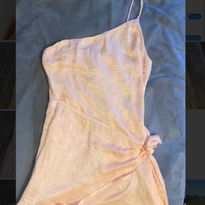 Lucy in the Sky dress. Silk Pink. Brand new.